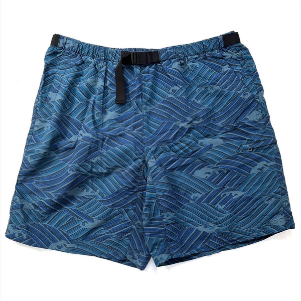 2010 Patagonia Mens 10” Printed Belted Nylon River Shorts (XL)