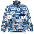 2021 Patagonia Printed Synchilla Snap-T, Galapagos: Blue (M/L)