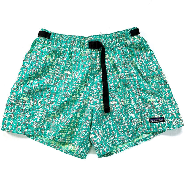 1991 Patagonia Mens 4” Printed River Shorts, Sea Bream (M)