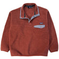 1999 Patagonia Synchilla Snap-T, Rust Brown & Asphalt (L)