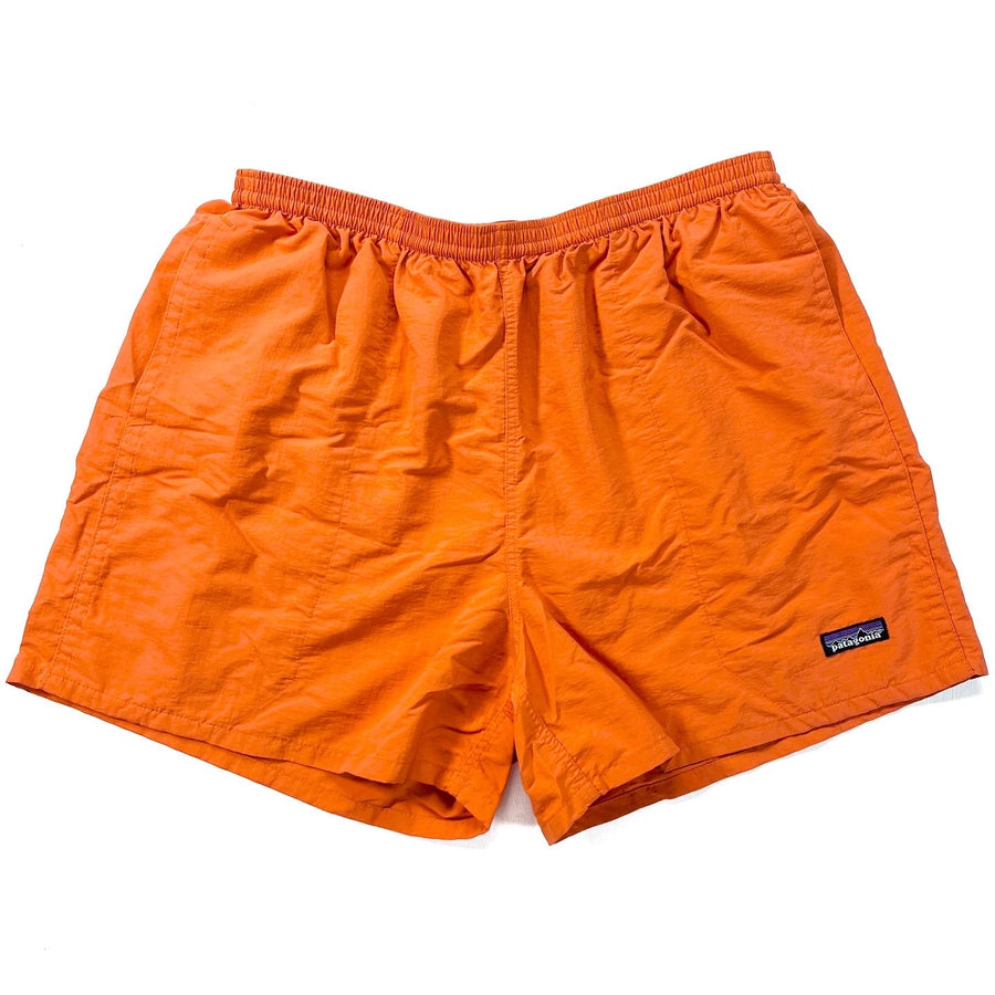 2009 Patagonia Mens 5” Baggies Shorts, Orange (L)