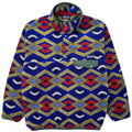 2014 Patagonia Printed Synchilla Snap-T, Slowfoot: Cobalt Blue (M/L)