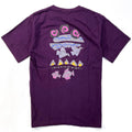 1992 Patagonia Made In The U.S.A. Printed T-Shirt, Dark Purple (S)