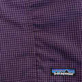 1997 Patagonia Mens 5” River Shorts, Gridstop: Regal Purple (M)