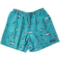 2018 Patagonia Mens 5” Printed Baggies Shorts, Fun Hogs (M)