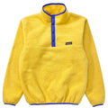 1986 Patagonia Synchilla Snap T-Neck, Yellow & Purple (M)