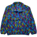 1991 Patagonia Printed Synchilla Snap-T, Spears: Bright Blue (XL)