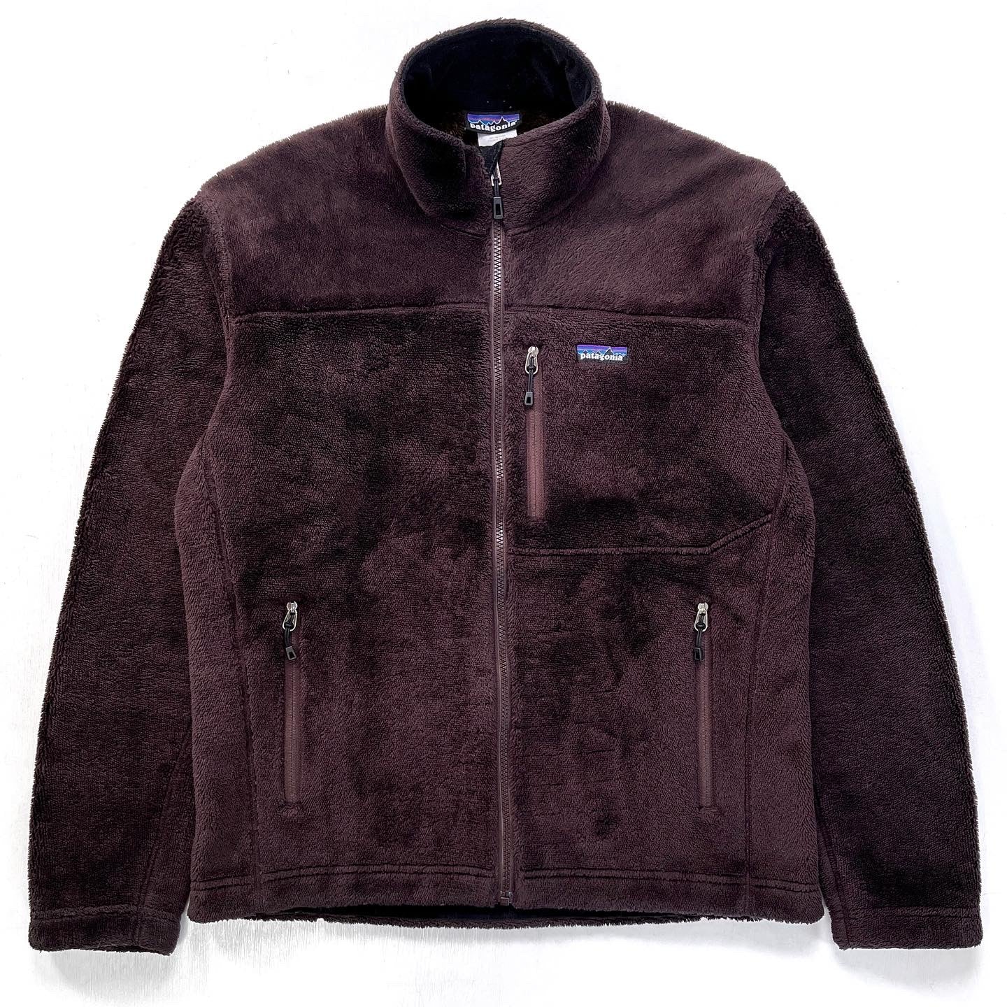 2010 Patagonia Mens R4 Fleece Jacket, Bitter Chocolate (M)