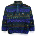 1997 Patagonia Printed Synchilla Snap-T, Tradewinds: Hunter (XL)