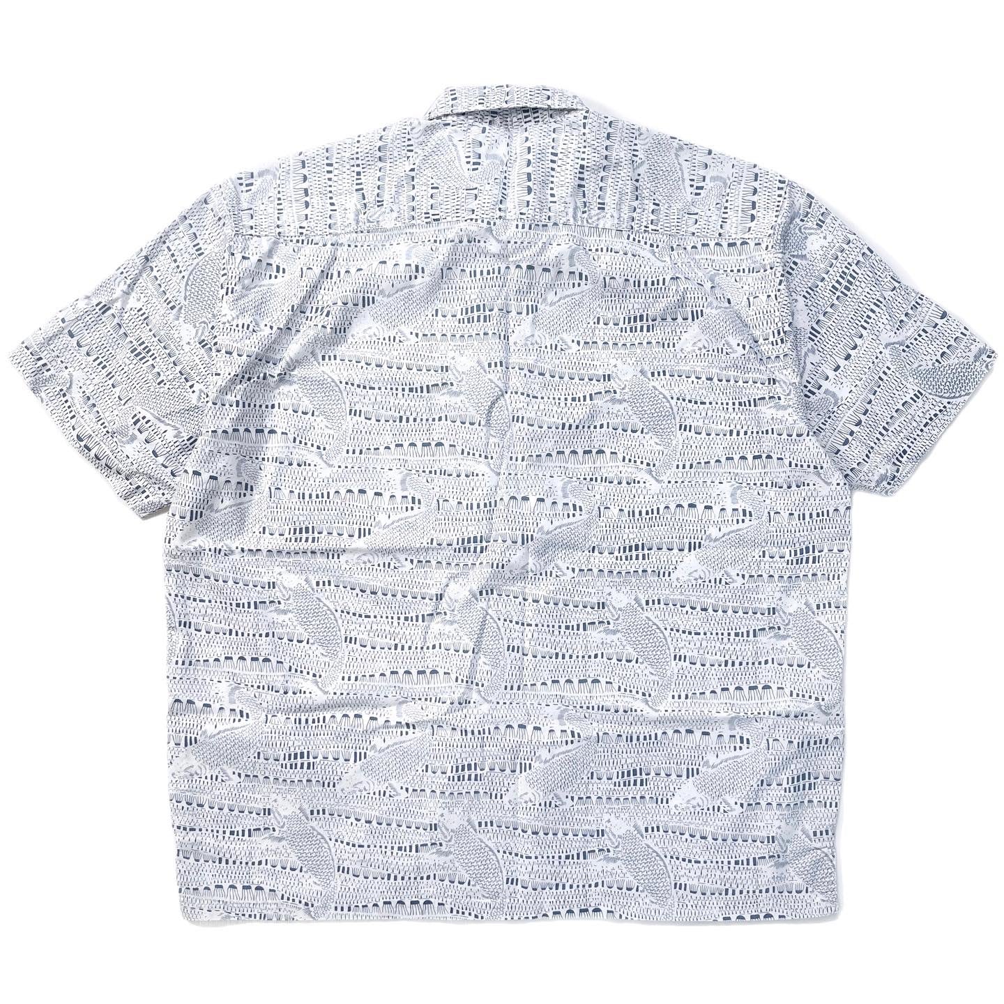 1991 Patagonia Mens A/C Cotton Print Shirt, Koi Fish Print (M/L)