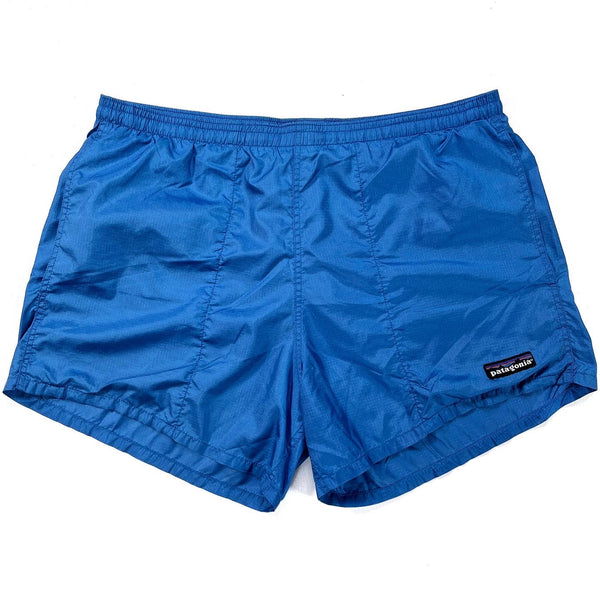 1993 Patagonia Mens 3.5” Baggies Lites Shorts, Bright Blue (S/M)