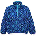 1993 Patagonia Printed Synchilla Snap-T, Mosaic: Heather Grey (M)