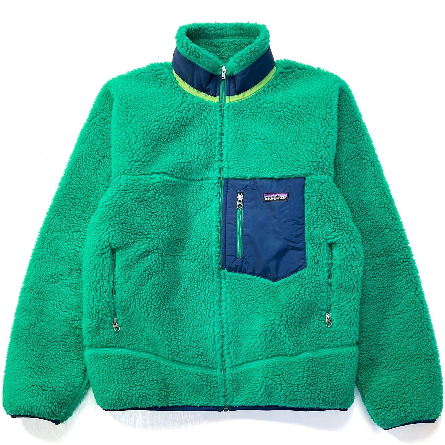 2011 Patagonia Classic Retro-X Fleece Jacket, Ginkgo Green (S)