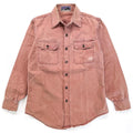 1970s Patagonia “Big Label” Cotton Canvas Shirt, Faded Rust (S)