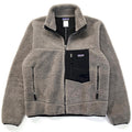 2008 Patagonia Mens Classic Retro-X Jacket, Grey & Black (M)