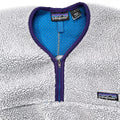 1993 Patagonia Retro Pile Fleece Paddling Pullover, Heather Grey (L)