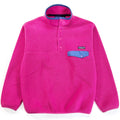 2000 Patagonia Synchilla Snap-T Pullover, Pink & Blue (M)