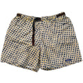 1999 Patagonia Mens 5” Printed River Shorts, Gridlock: Pear (XL)