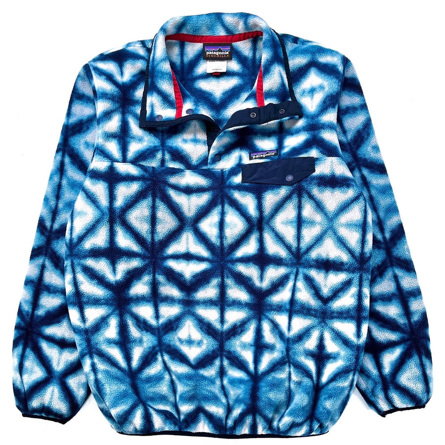 2015 Patagonia Womens Synchilla Snap-T, Diamond Dancer (L)