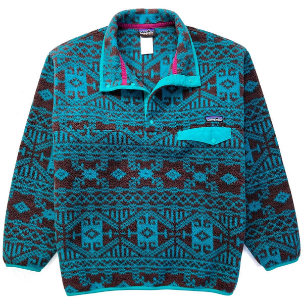2011 Patagonia Printed Synchilla Snap-T Pullover, Fischer: Cattail (L)