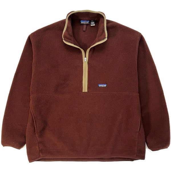 2002 Patagonia Synchilla Marsupial Pullover, Cattail & Khaki (XXL)