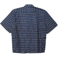2000 Patagonia Mens Organic Cotton A/C Print Shirt, Navy (XL)