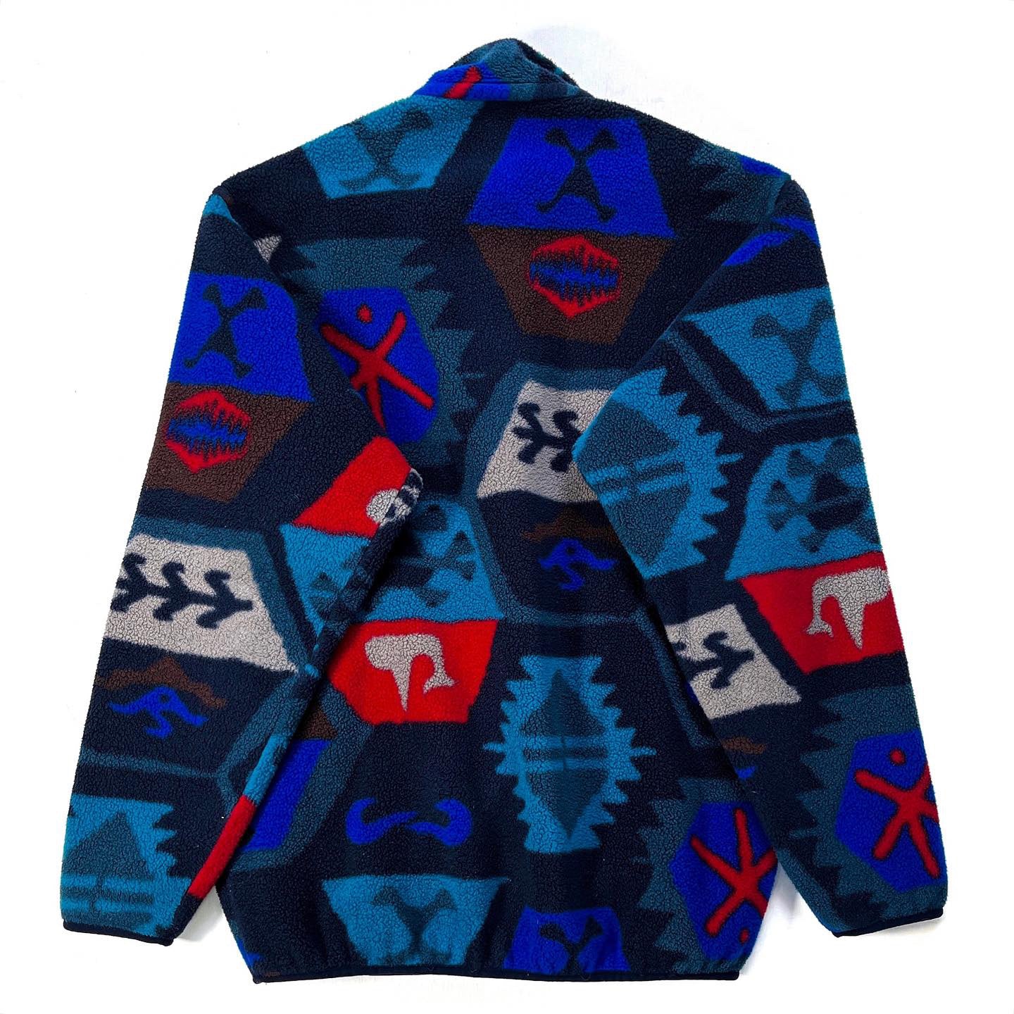 2015 Patagonia Printed Synchilla Snap-T, Cave: Underwater (S)