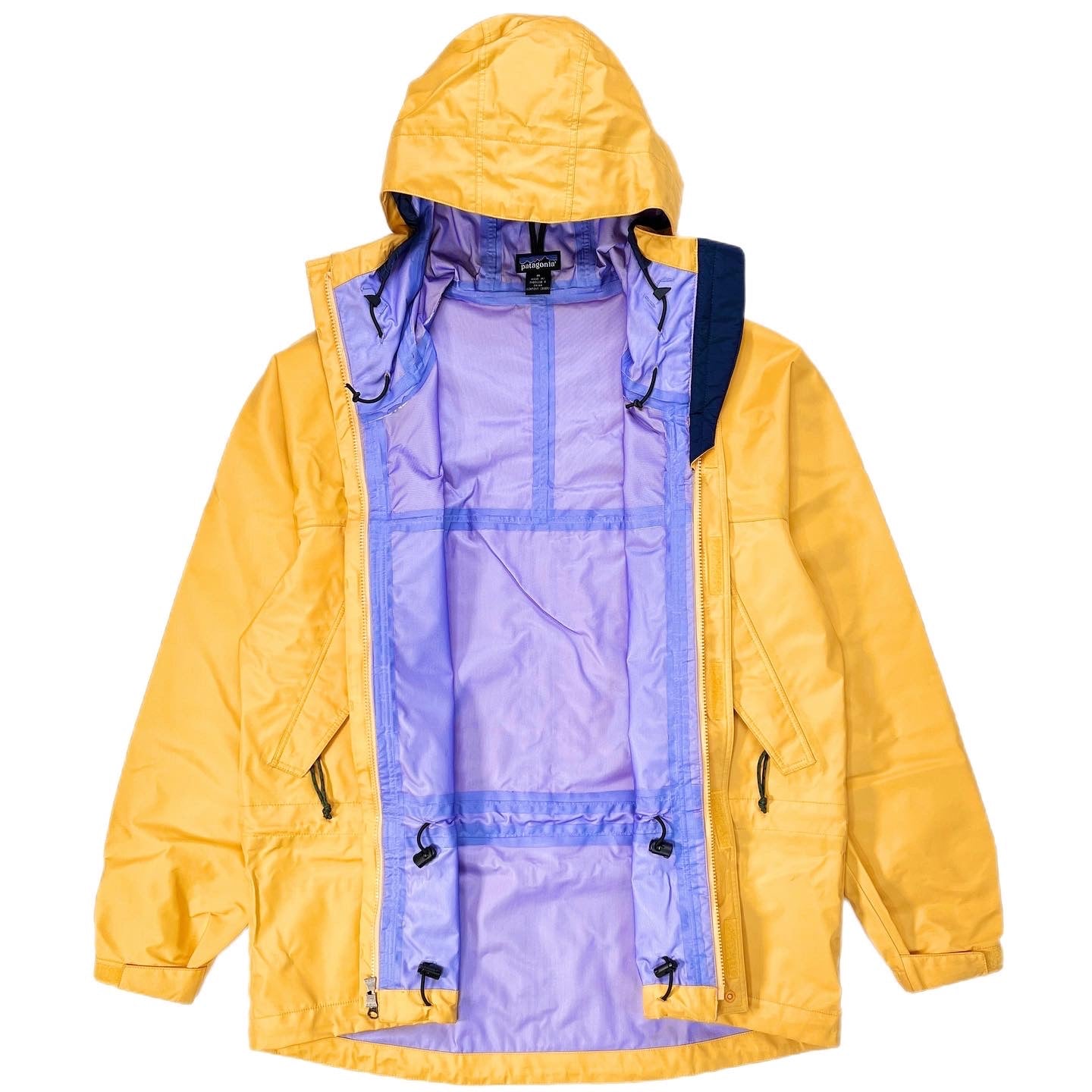 1998 Patagonia Super Pluma Waterproof Jacket, Butternut (L)