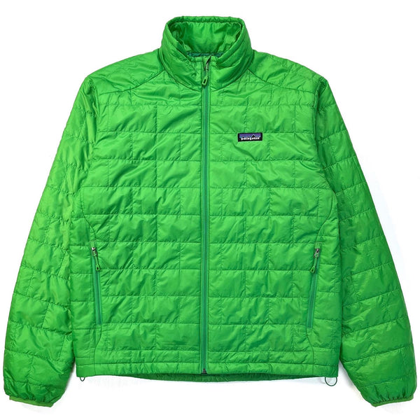 2013 Patagonia Mens Nano Puff Insulated Jacket, Cilantro (M)