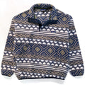 1996 Patagonia Printed Synchilla Snap-T, Saltillo: Driftwood (L)