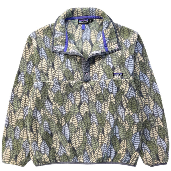 1992 Patagonia Printed Synchilla Snap-T, Spears: Elephant (L)