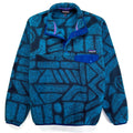 2015 Patagonia Printed Synchilla Snap-T, Shale: Navy Blue (M)
