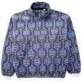 1993 Patagonia Printed Synchilla Snap-T, Tehuelche: Charcoal (L)
