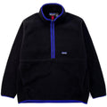 1999 Patagonia Synchilla Marsupial Pullover, Black & Cobalt (L)