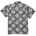 1995 Patagonia Mens Surya Batik Shirt, Big Tapa: Dark Olive (L/XL)