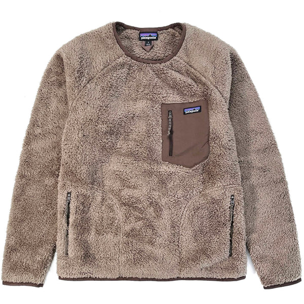 2022 Patagonia Los Gatos High-Pile Fleece Crewneck, Topsoil Brown (S)