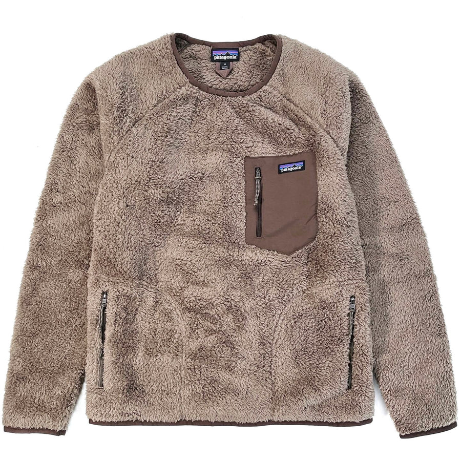 2022 Patagonia Los Gatos High-Pile Fleece Crewneck, Topsoil Brown (S)