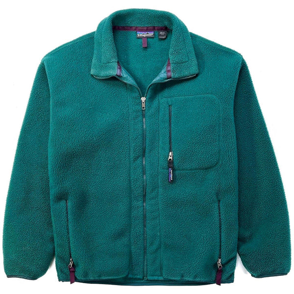 1993 Patagonia Made In The U.S.A. Synchilla Jacket, Spruce (M)