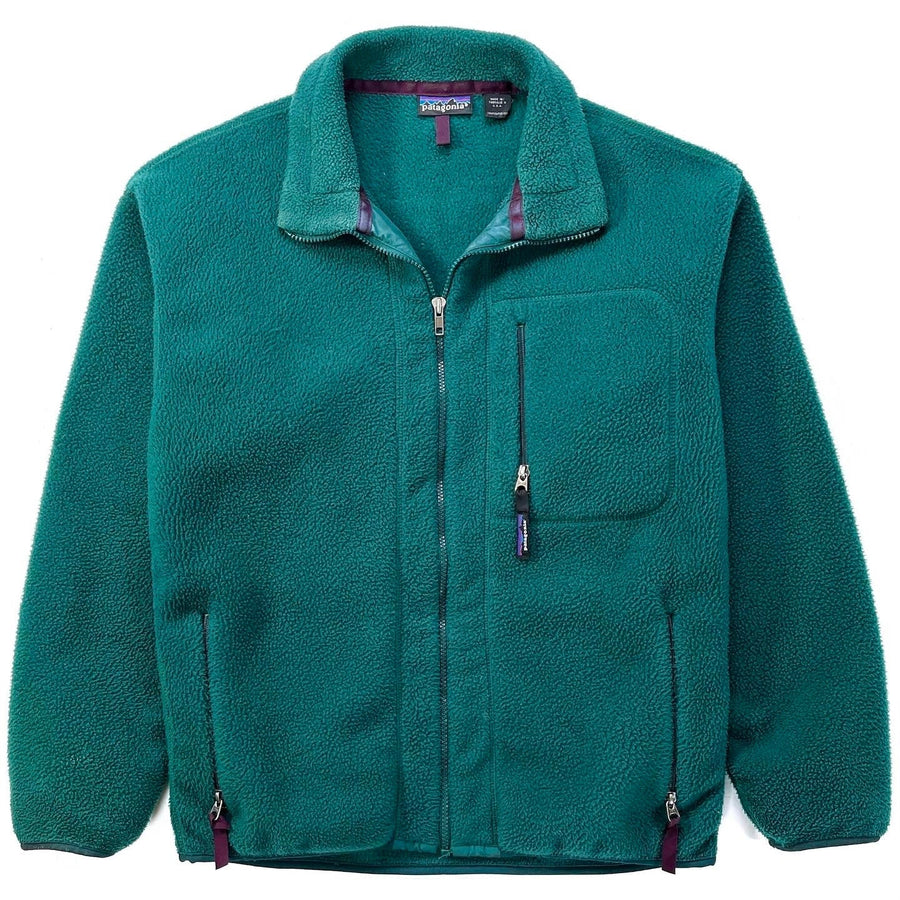 1993 Patagonia Made In The U.S.A. Synchilla Jacket, Spruce (M)
