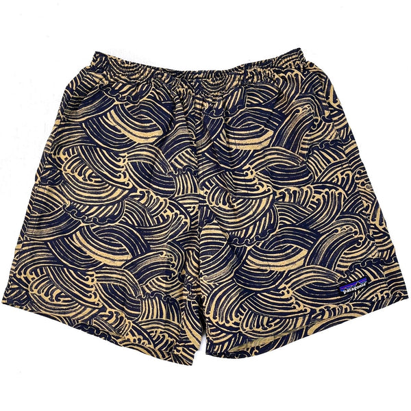 2016 Patagonia Mens 7” Printed Baggies Shorts, Water Maker (S)