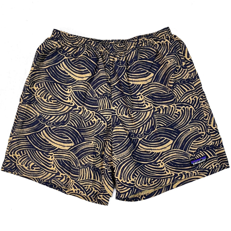 2016 Patagonia Mens 7” Printed Baggies Shorts, Water Maker (S)