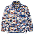 2019 Patagonia Printed Synchilla Snap-T, Protected Peaks (L)