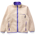 1993 Patagonia Made In The U.S.A. Retro Pile Cardigan, Natural (M/L)
