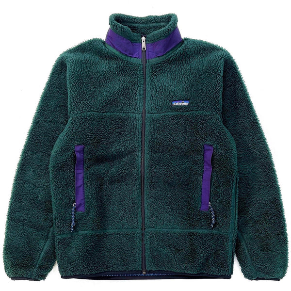 1997 Patagonia P.E.F. Classic Retro-X Jacket, Hunter & Regal Purple (S)