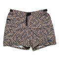 1997 Patagonia Mens 4” Printed River Shorts, Spiney: Mushroom (L)