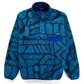 2015 Patagonia Printed Synchilla Snap-T, Shale: Navy Blue (M)