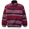 1996 Patagonia Printed Synchilla Snap-T, Saltillo: Burnt Chili (S)