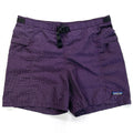 1997 Patagonia Mens 5” River Shorts, Gridstop: Regal Purple (M)