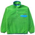 2000 Patagonia Synchilla Snap-T Pullover, Leaf & Tile Blue (M)