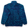 1995 Patagonia Printed Synchilla Snap-T, Island Block: Dark Teal (L)